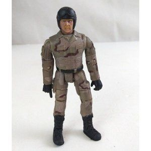 Elite World Peacekeepers Forces Camo Desert Soldier 3.75" Action Figure